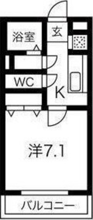 グランリアーレ荒井駅前の物件間取画像